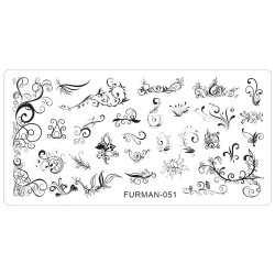 Пластина Для Стемпинга FURMAN-051 ___KRY071/093 (906)