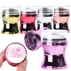 Перламутрова силіконова печатка з трафаретом ___KRY055/072 (800)
