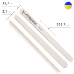Пилка для нігтів ФУРМАН крапля 180/240грит ___MRL425G (445)