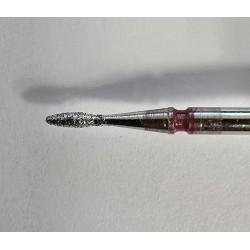 Алмазная пламевидная фреза 5.3х1.4 мм мелкой абразивности ___KKRY016/017(2956)